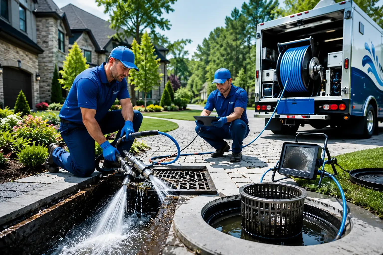 Local outdoor drain cleaning professionals in West Jefferson, OH