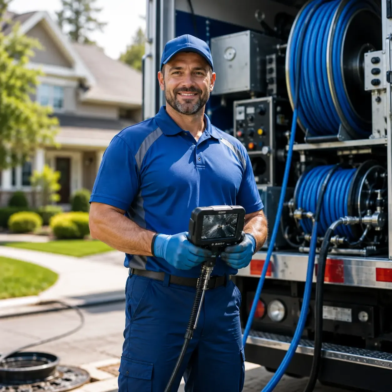 Local outdoor drain cleaning specialists in West Jefferson, OH